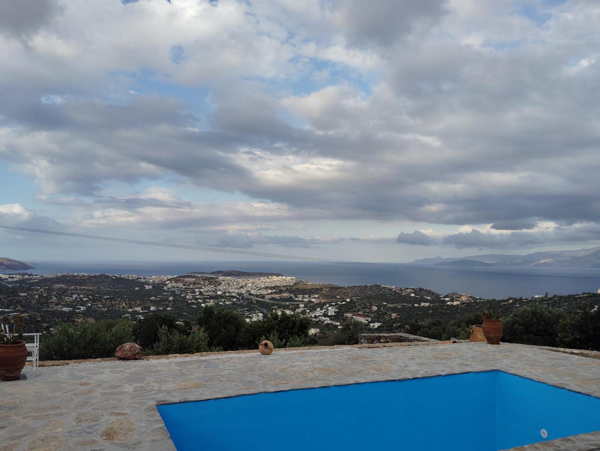 Althea Villa By Breathtaking View Agios Nikolaos  Exterior photo